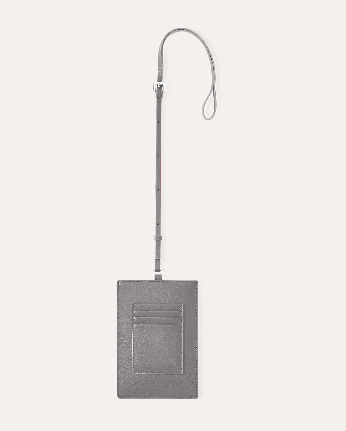 Porte passeport Gris
