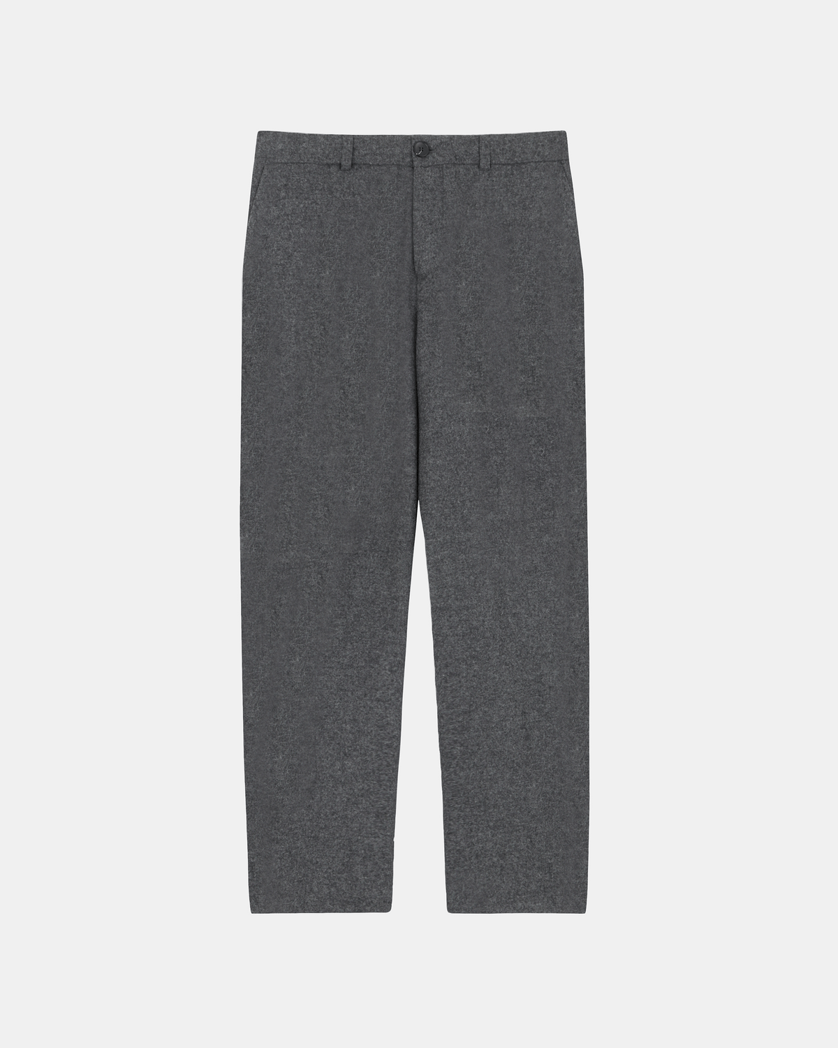 Detroit Slate, pantalon en flanelle de laine NOYOCO, packshot aw24