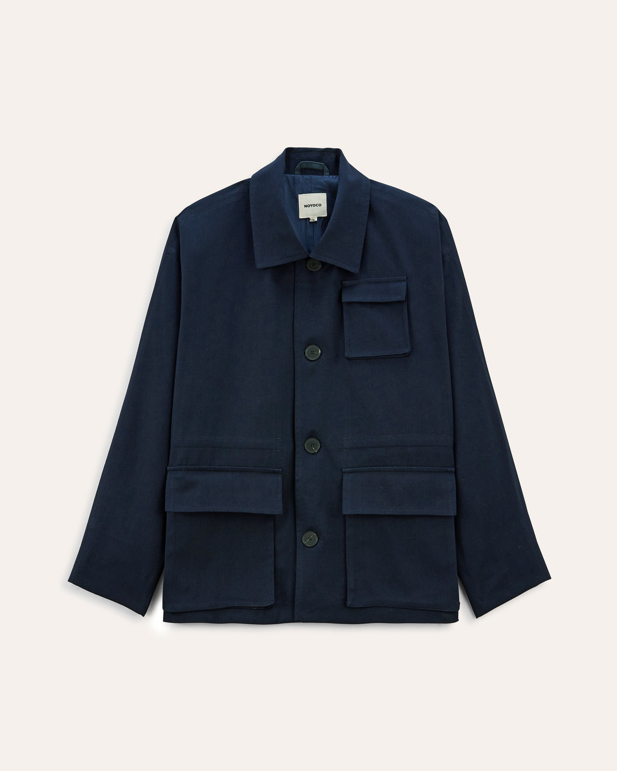 Orari Navy jacket, SS26 studio product image