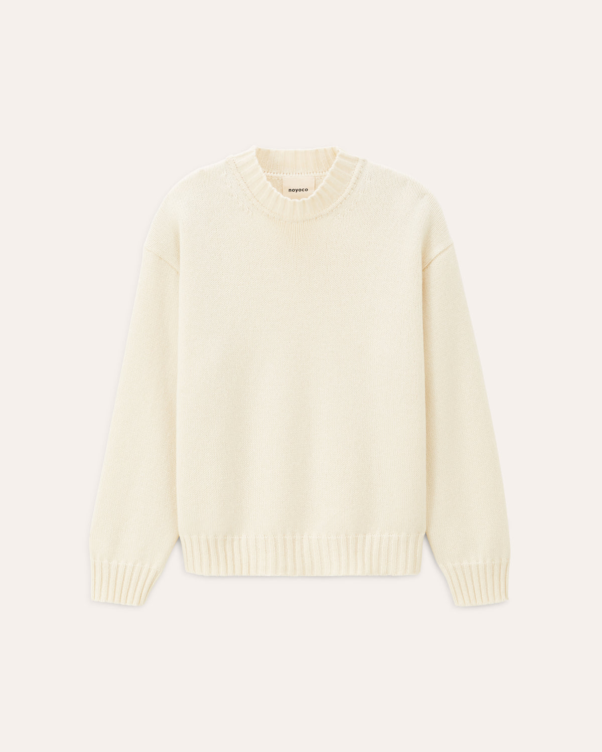 Miwa Ecru sweater, AW25 studio product image