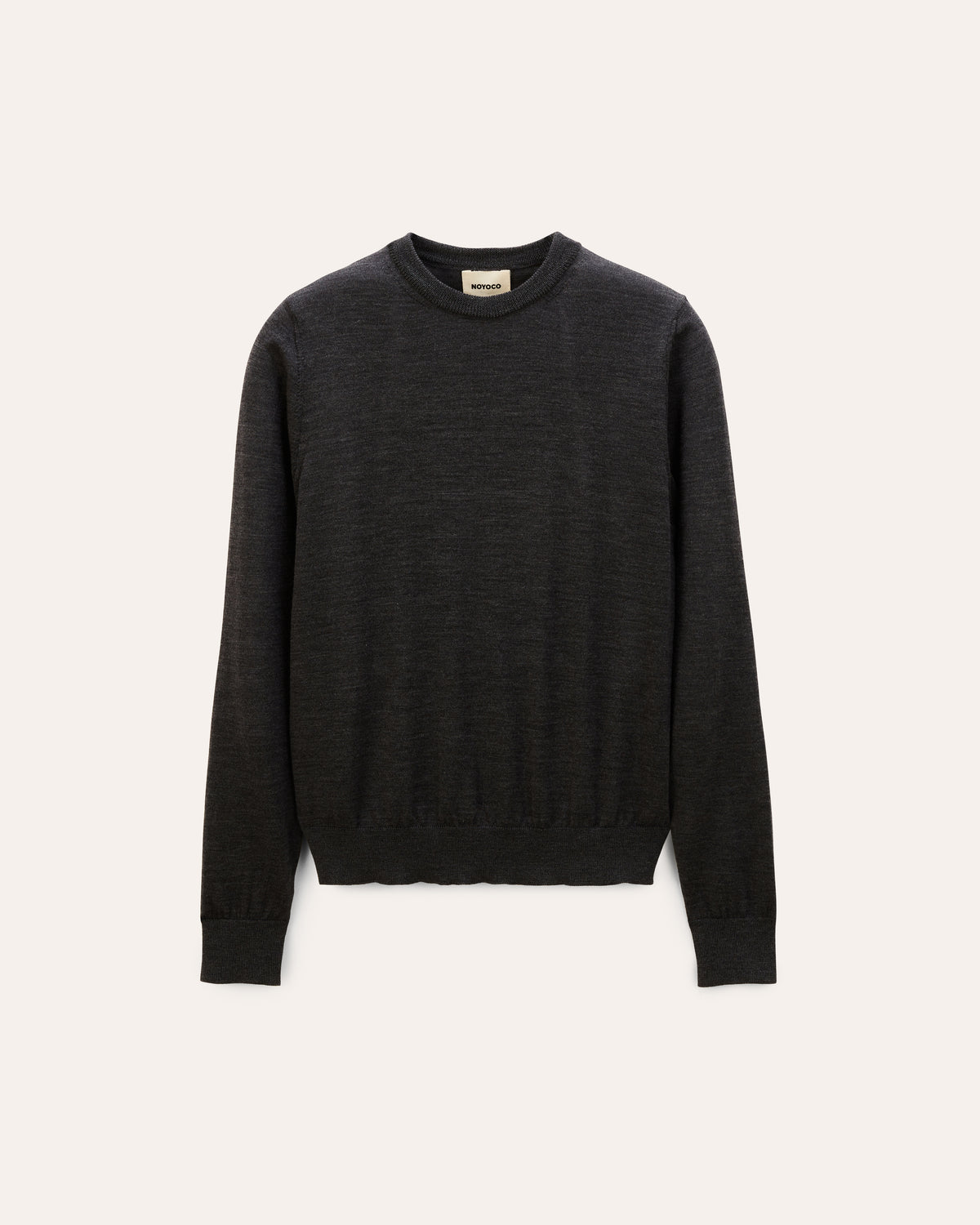 Tunis Anthracite sweater, AW26 studio product image