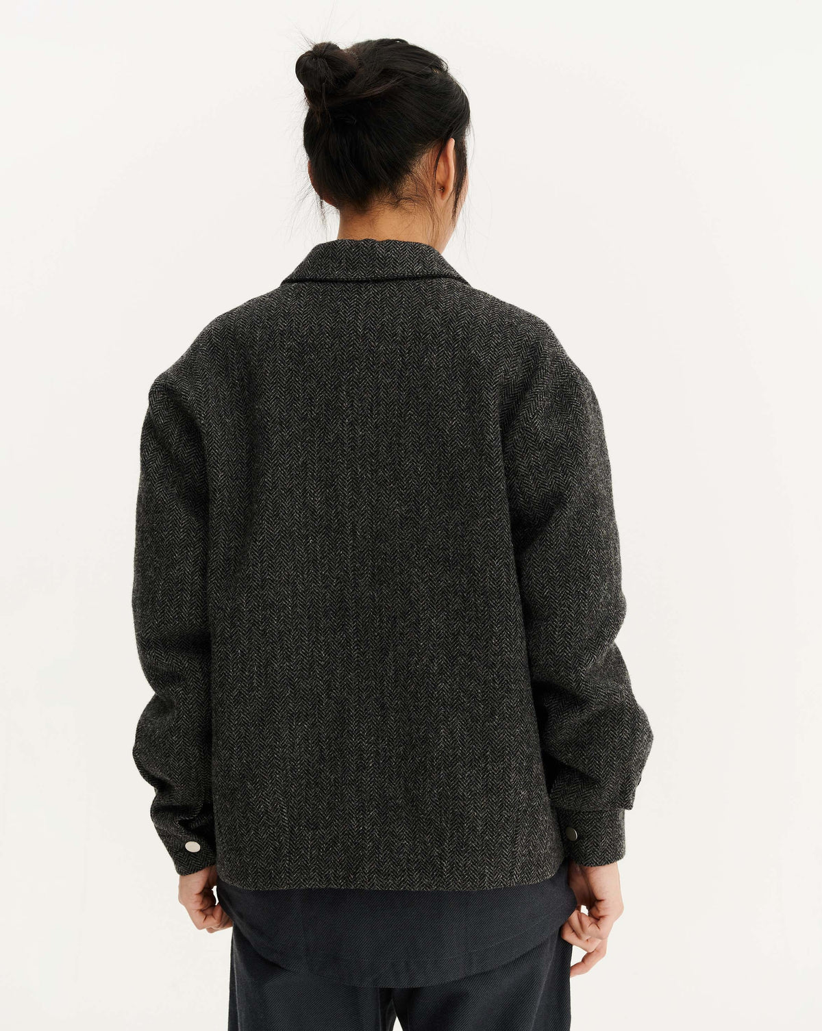 Kinsale Anthracite à chevrons - porté femme