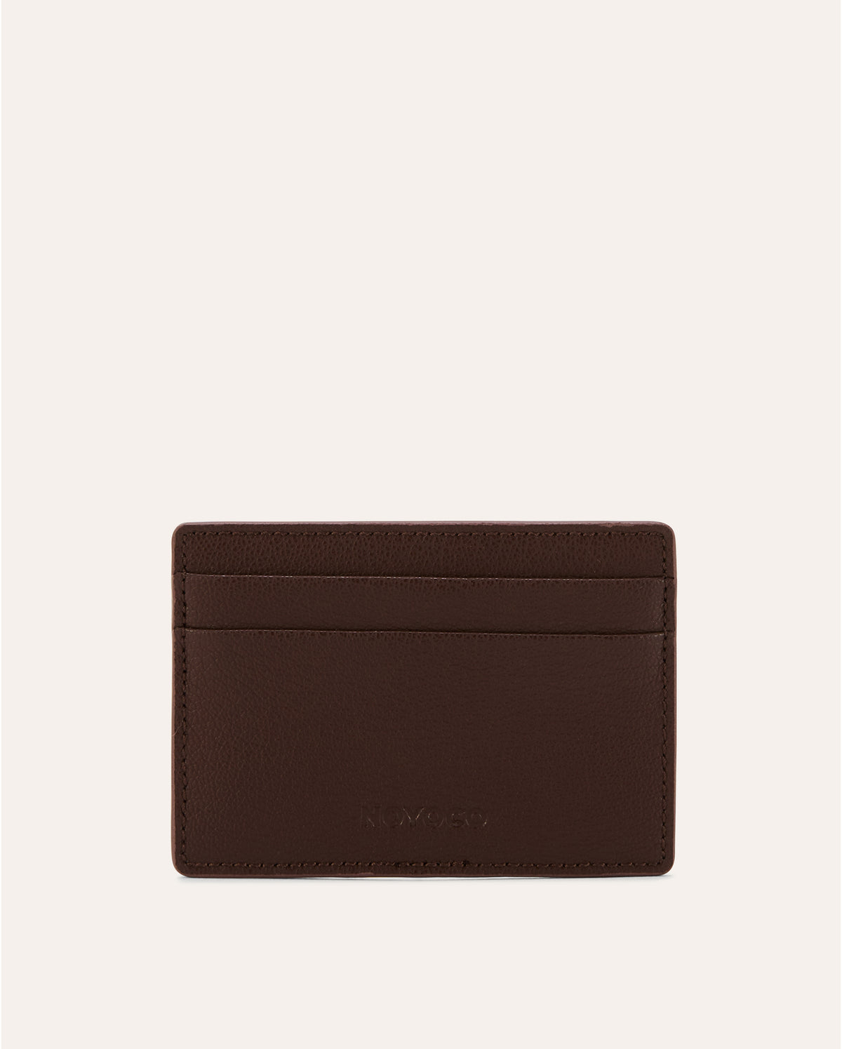Porte-cartes Marron