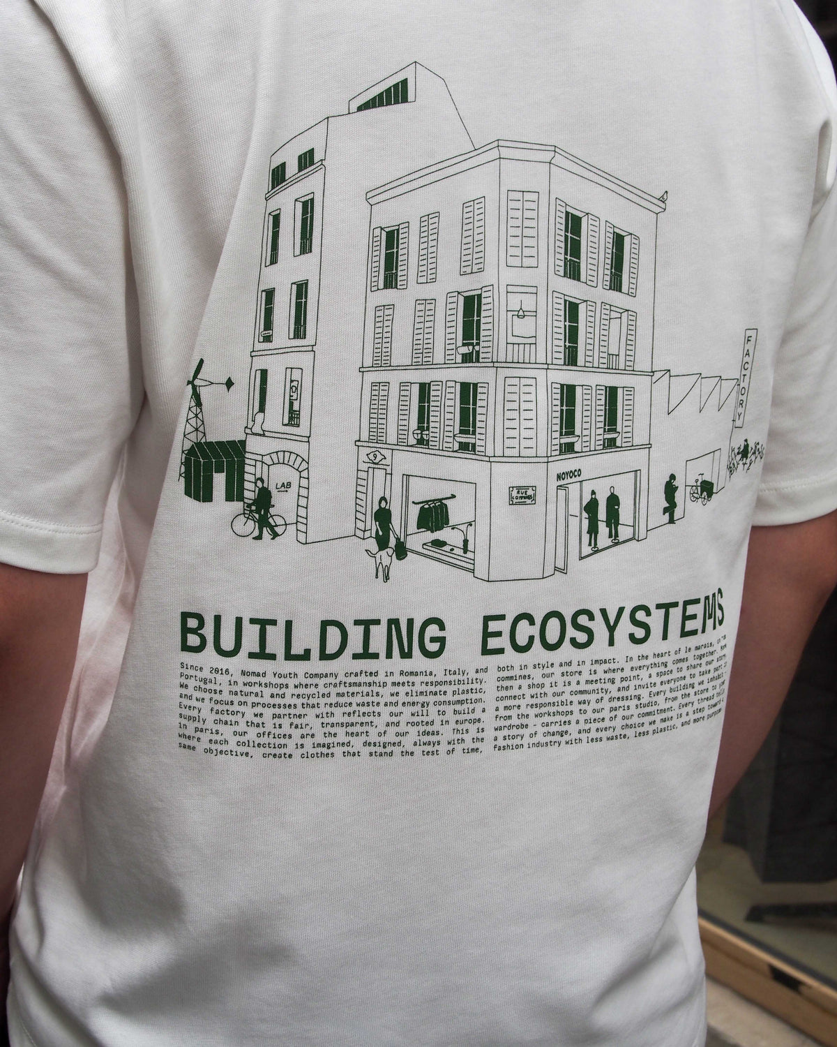 Gumi Building Ecosystems - fabric detail