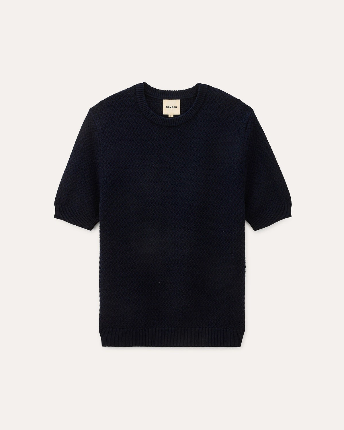 Madera Navy sweater, SS25 studio product image