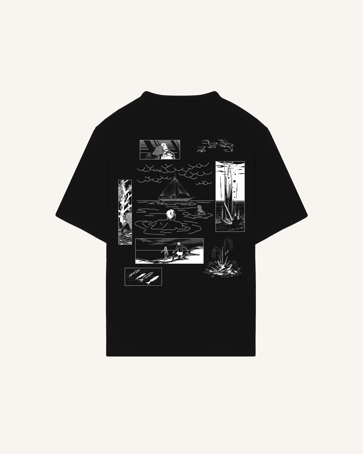 Gumi Merceron t-shirt, studio product image