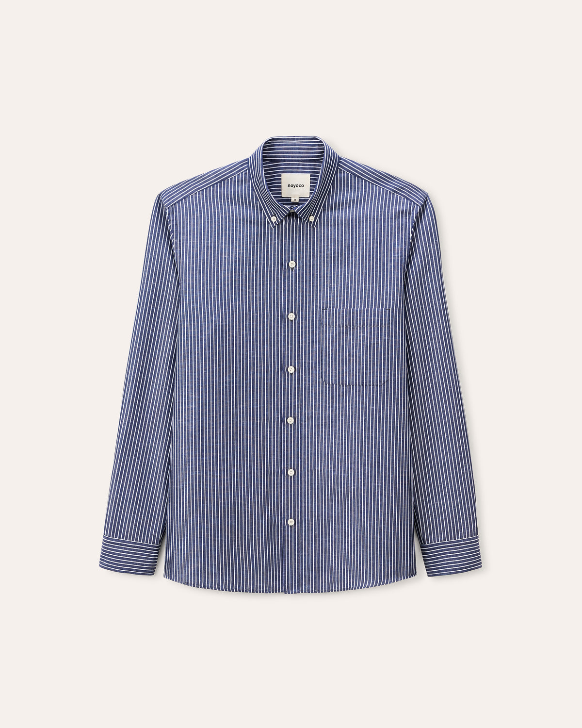 Curtis Blue Stripes shirt, AW25 studio product image