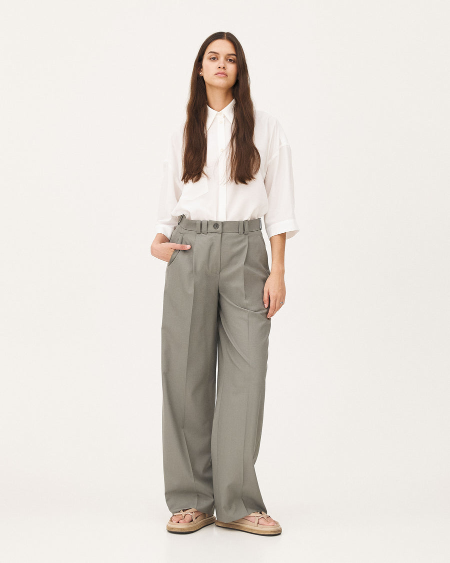 Vils Eucalyptus pants, SS26 womenswear studio look