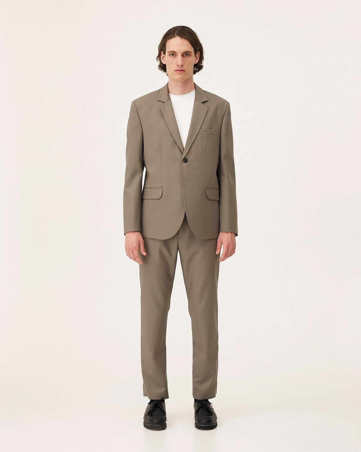Detroit Stone, pantalon en laine vierge NOYOCO, homme ss26 studio