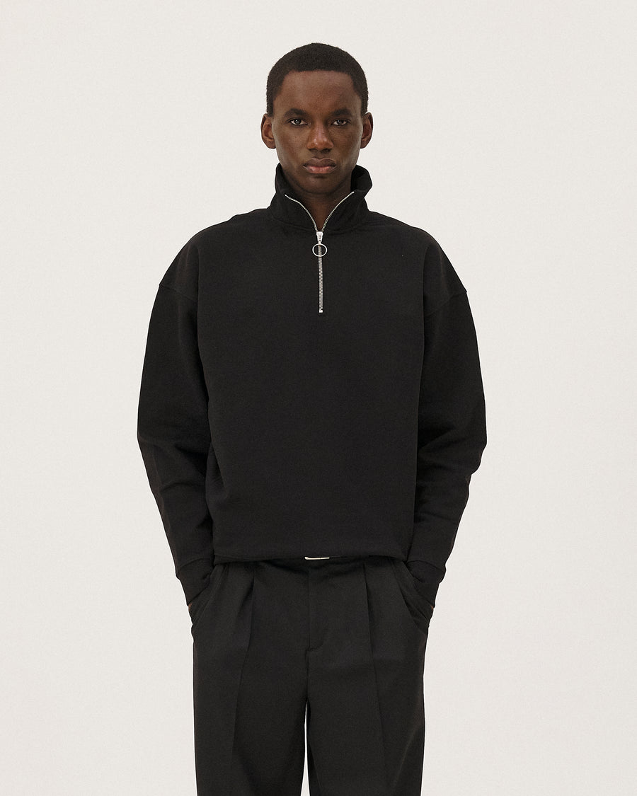 Omaha Noir NOYOCO, porté homme AW26 studio, vue 01