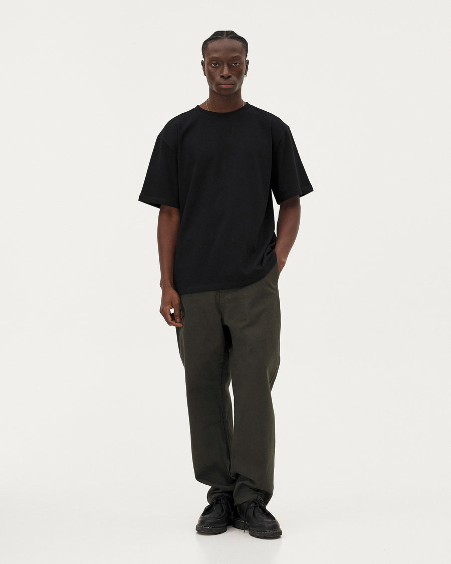 Calder Khaki pants, AW25 menswear studio look