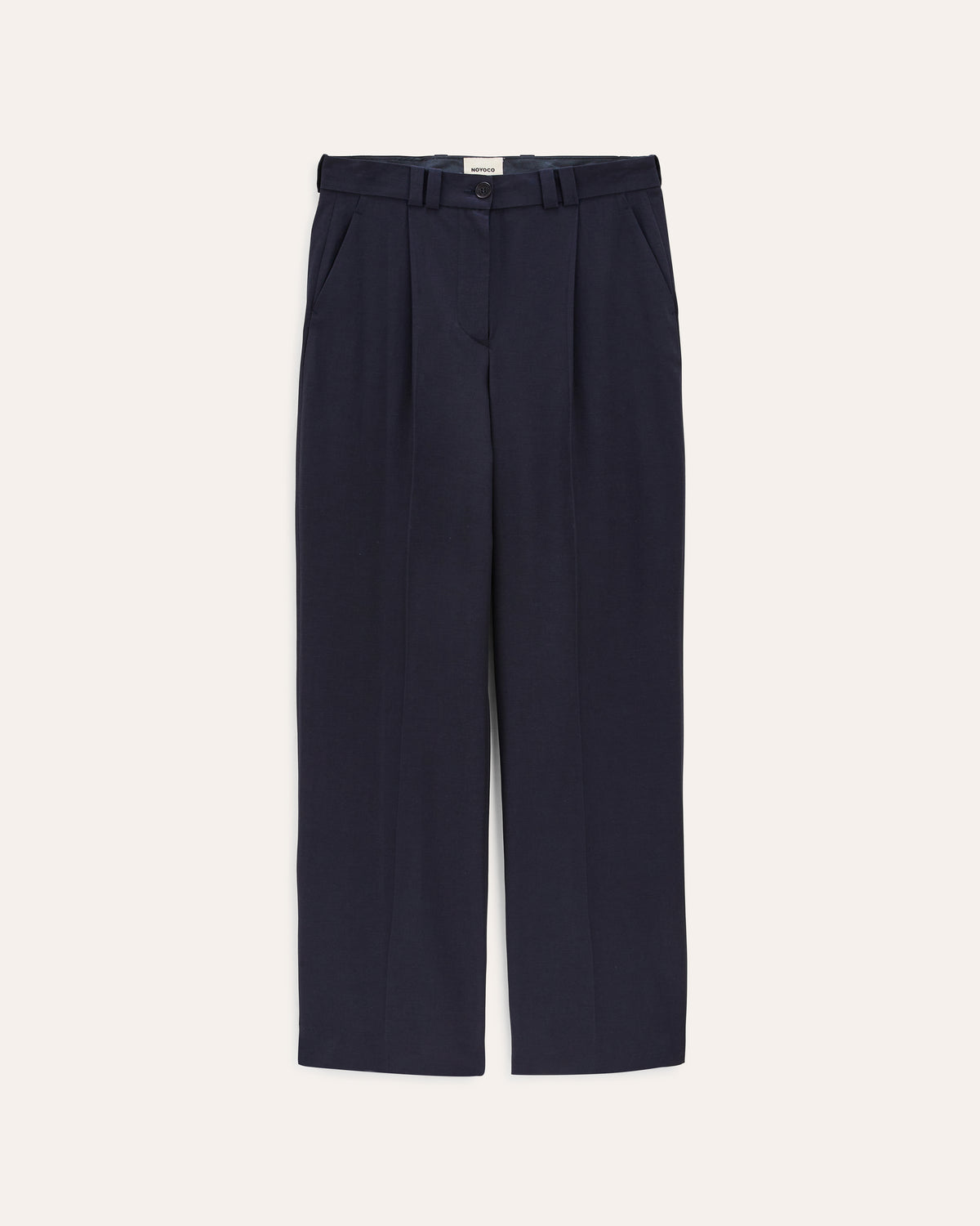 Vils Navy pants, SS26 studio product image